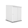 Absco Sheds 1.52 x 1.52 x 2.08m Surfmist Space Saver Single Door Garden Shed