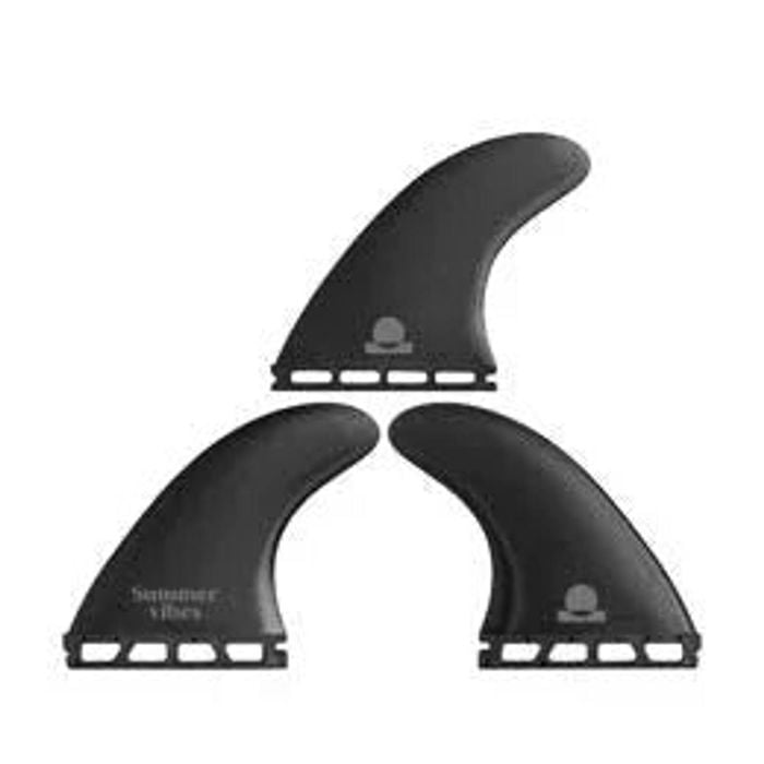 Summer Vibes Thruster Fins (set Of 3) Small-medium Single Tab Future Compatible