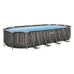 Bestway Power Steel Above Ground Pool Set 7.32 m x 3.66 m x 1.32 m