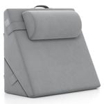 Costway 3PCS Bed Wedge Pillow Set Foam Incline Pillow Ergonomic Head Back Support