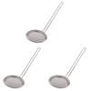 3PK Appetito Stainless Steel Fine Mesh Skimmer Cooking Utensil 12.5cm