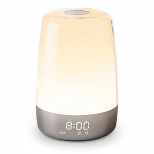 Wake Up Light Alarm Clock Heavy Sleepers Bedroom LED RGB Color
