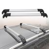 AUSGO Universal Car Roof Rack 94-108cm Adjustable Cross Bars for Flush Roof Rails