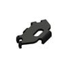 FenceLab 60 x 32mm Black Ngaru Mesh Anti-Climb Mesh Side Fix Bracket