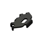 FenceLab 60 x 32mm Black Ngaru Mesh Anti-Climb Mesh Side Fix Bracket