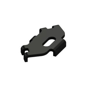 FenceLab 60 x 32mm Black Ngaru Mesh Anti-Climb Mesh Side Fix Bracket