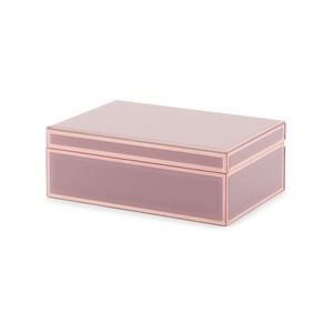 One Six Eight London Sara Dusty Rose Large Jewellery Box