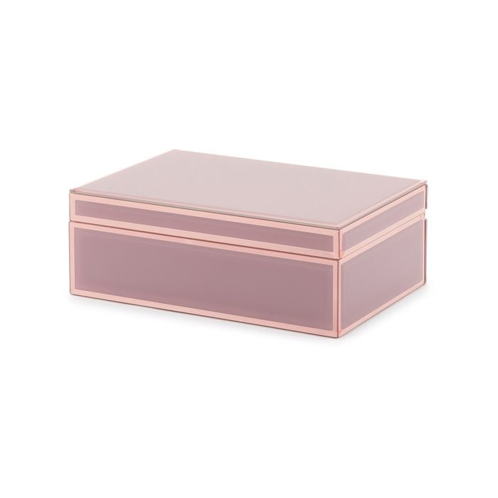 One Six Eight London Sara Dusty Rose Large Jewellery Box