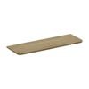 Flexi Storage Home Solutions 600 x 15 x 200mm Oak Curved Shelf