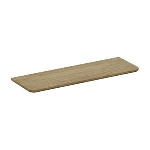 Flexi Storage Home Solutions 600 x 15 x 200mm Oak Curved Shelf