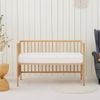 Dreamaker Baby Bamboo Knitted Cot Waterproof Mattress Protector - Boori