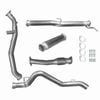Ignite Exhausts Turbo Back For Mitsubishi Mr Triton 2.4l 3" No Cat & Hotdog Raw Aluminised Steel