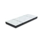 Giselle Folding Mattress 4-Fold Foldable Mattresses Single Grey