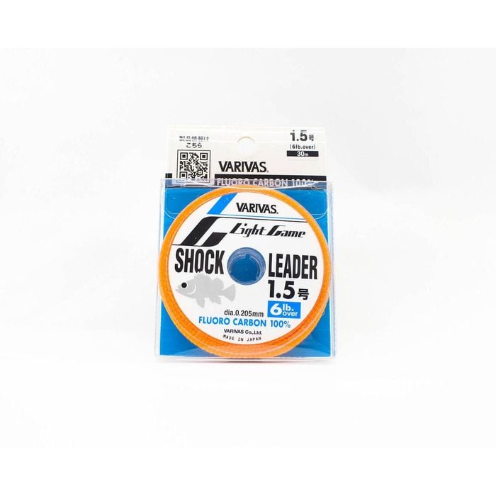Varivas Fluorocarbon Light Game 30m Shock Fishing Leader 6lb