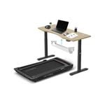 LSG Pacer M5 with Dual Motor Automatic Standing Desk 150cm in Oak/Black and Cable Management