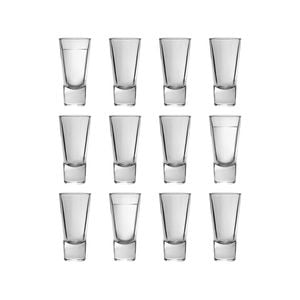 Bormioli Rocco Ypsilon Glass Shot Glasses Set - 70ml - Pack Of 12