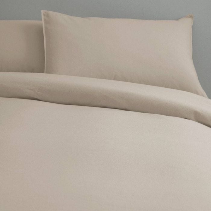 Canningvale Single Cozi Cotton Quilt Cover Set - Natural