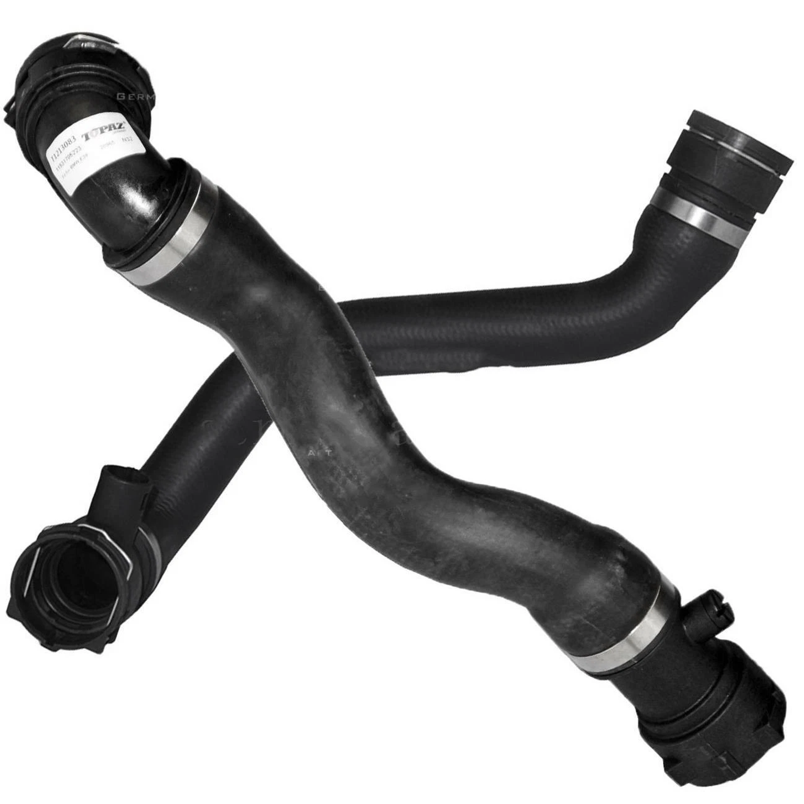 TOPAZ 2PCS Upper + Lower Radiator Coolant Hose Pipe for E83 E39 520i 523i 528i 728i product image