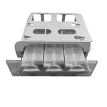 Triple Ice Cube Tray Assembly for Electrolux Fridges