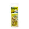 Zenith 10G x 38mm Solid Brass Wood Screws - 8 Pack