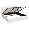 Artiss Bed Frame Gas Lift King White