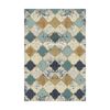Urban Style Bazaar Printed Microfibre Rug Decor Turkish Tiles 160x240cm