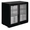 Polar G-series Back Bar Cooler Under Counter Drinks Fridge With Sliding Doors 198l 850h X 900w X 520dmm