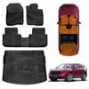 3D Floor Mats Boot Liner for Honda CRV CR-V 5-Seater 2023-Onwards TPE Cargo Car Trunk Luggage Tray