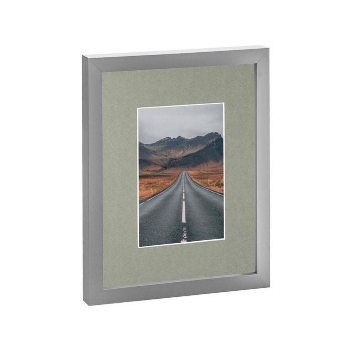 Nicola Spring Photo Frame with 4" x 6" Mount - 8" x 10" - Grey