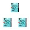 3x 5pc Topchef Stainless Steel Multi Shape Cookie Cutters Silver Assorted