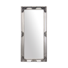 Elegant Collections Antique Silver French Provincial Mirror Medium