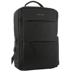 Pierre Cardin Travel & Business Backpack Bag w/ Built-in USB Port 33x49cm Black