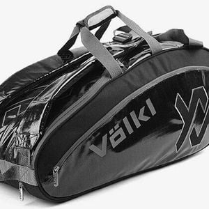 Volkl Primo Combi Tennis Bag Black / Charcoal (V72002) for 6-9 Racquets - Unisex