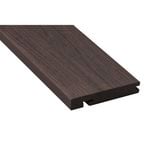 Ekodeck 137 x 23mm 5.4m Estate Brown Designer Edge Board Composite Decking
