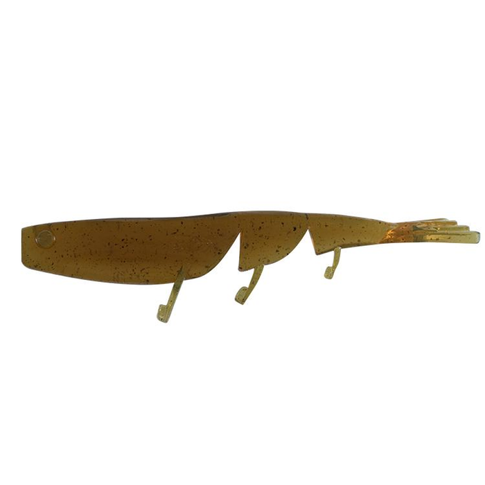 Daiwa BaitJunkie 3" Prawn Soft Plastic Fishing Lure Motor Oil UV