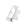 Zenith  90mm Zinc Plated DURAsmooth™ Easy Fit Hinge Fixed Pin