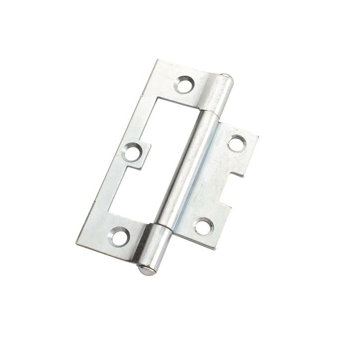 Zenith  90mm Zinc Plated DURAsmooth™ Easy Fit Hinge Fixed Pin