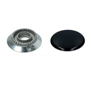 Gas Cooktop Large Burner With Cap 870650448671, Suits Smeg