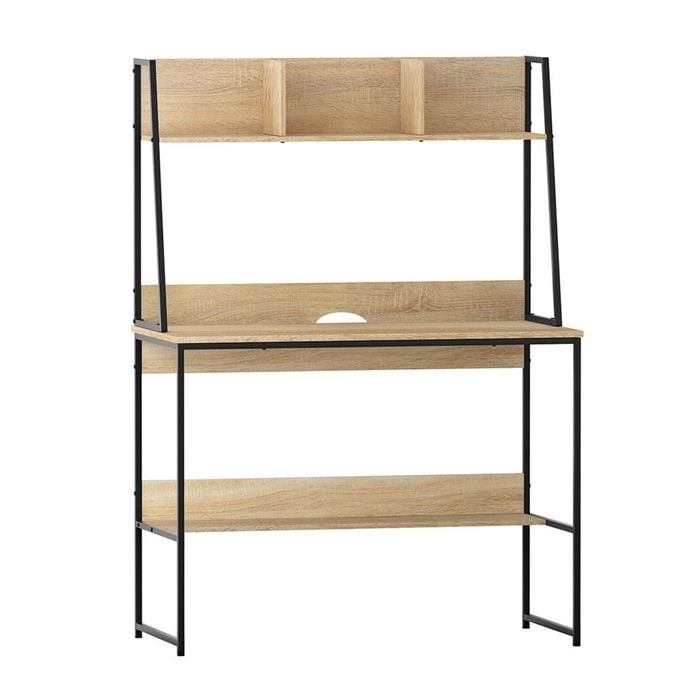 Artiss Computer Desk With Shelf 100cm