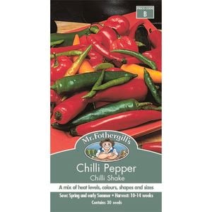 Mr Fothergill's Chilli Shake Vegetable Seed
