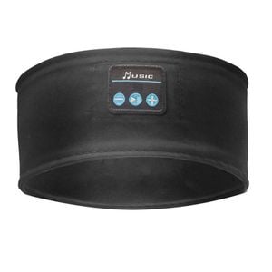 Catzon Music Headband Bluetooth 5.0 Headphones HD Stereo for Workout-Black