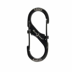 Nite Ize 50 x 22mm Black No2 S-Biner Slide Lock