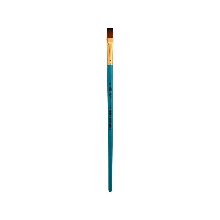 Boyle Size 12 Taklon Craft Flat Brush