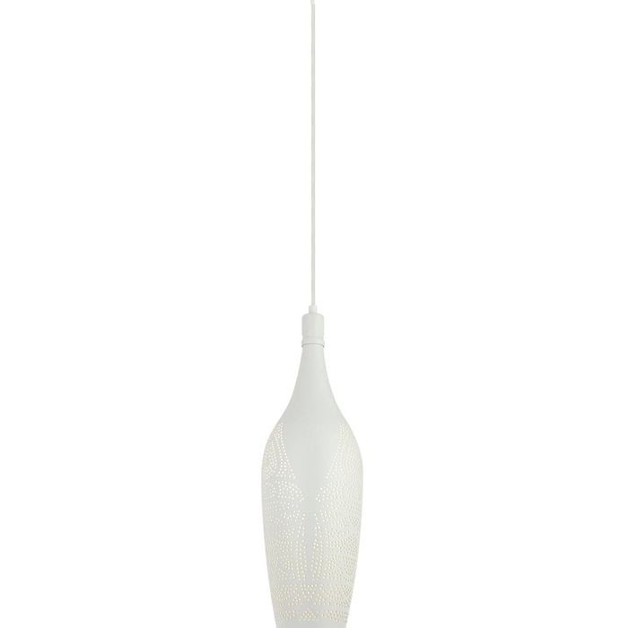 CLA Lighting Marrakesh Bottle Shape Pendant Light White