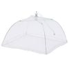 Avanti 60cm Square Nylon Net Collapsible Kitchen Food Cover Indoor/Outdoor WHT