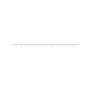 Windoware 280cm White Venice S-Fold Curtain Track