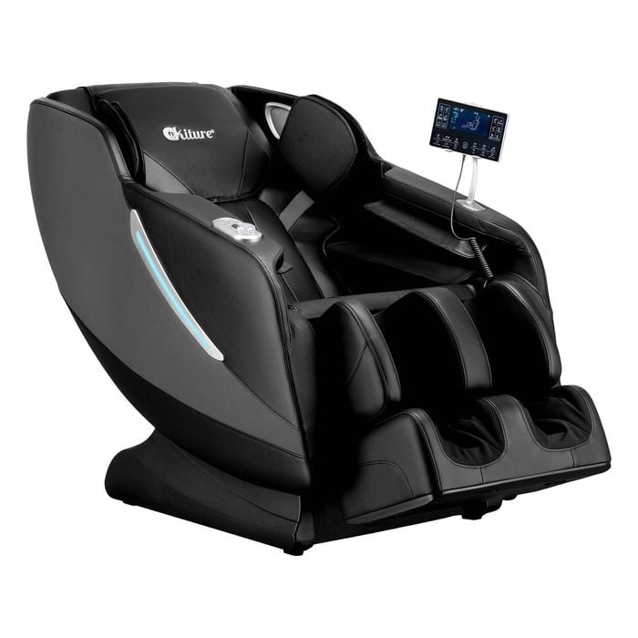 Oikiture Electric Massage Chair Full Body Zero Gravity Heating Massager Black