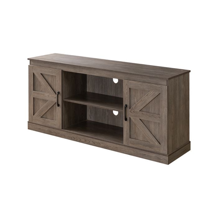 Zinus Wade Tv Cabinet Entertainment Unit Stand Storage Drawers Shelf 147cm - Brown