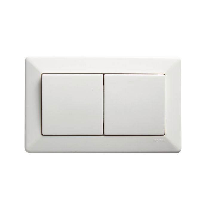 HPM COMO 2 Gang Type A Wall Switch