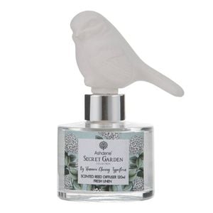 Ashdene Secret Garden Bird Diffuser 120ml - Fresh Linen